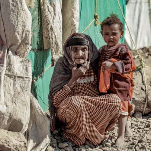 A widow receives dignity