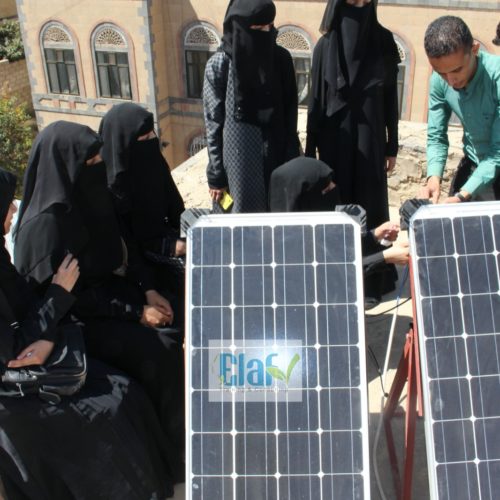 The Solar Course gave Tofeeq and his family a roof over their heads