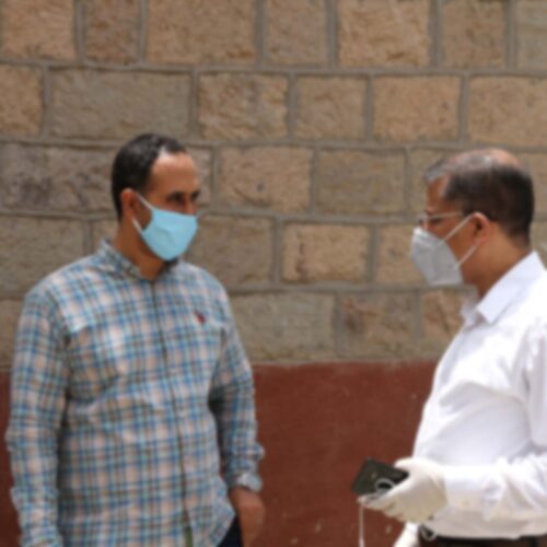 Health facilities in Yemen received needed supplies for COVID-19.