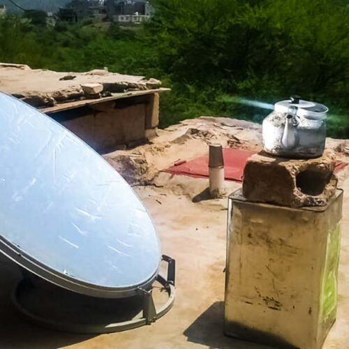 Young solar graduate kick starts solar system and cooker business